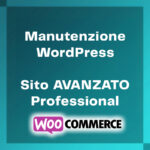Manutenzione WordPress AVANZATO - PROFESSIONAL