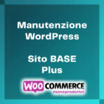Manutenzione WordPress BASE - PLUS